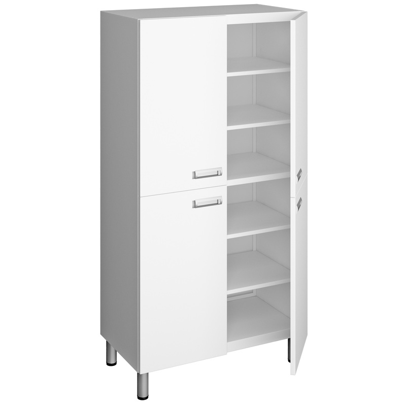 Изображение товара Шкаф лабораторный НУМЛ-МСК/ШЛ-06-702 белый 900х500х1850 мм