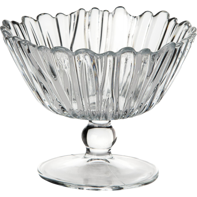 Изображение товара Фруктовница Pasabahce Аврора 95833B диаметр 140 мм стеклянная