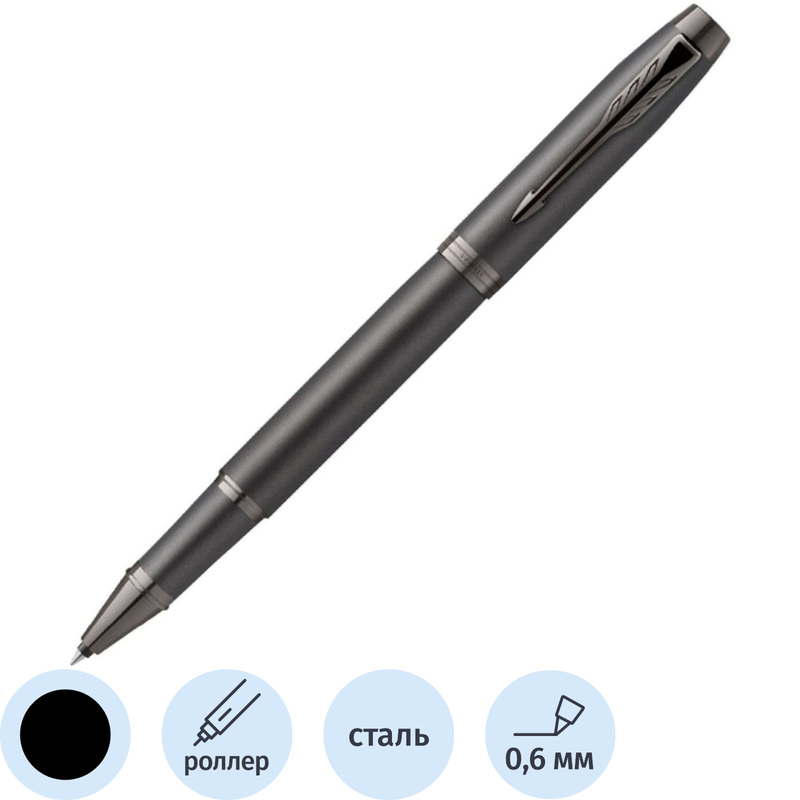 Изображение товара Ручка роллер Parker IM Professionals Monochrome серый