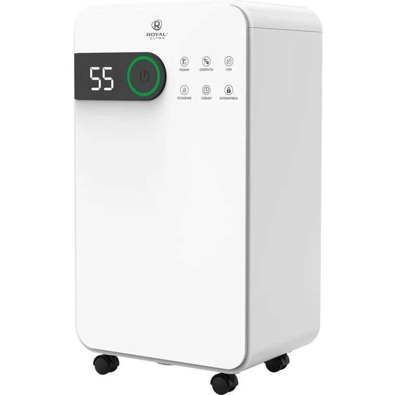 Изображение товара Осушитель Royal Clima RD-PC16-E конденсационный 16 л/сутки 23 м² 130 м³/ч