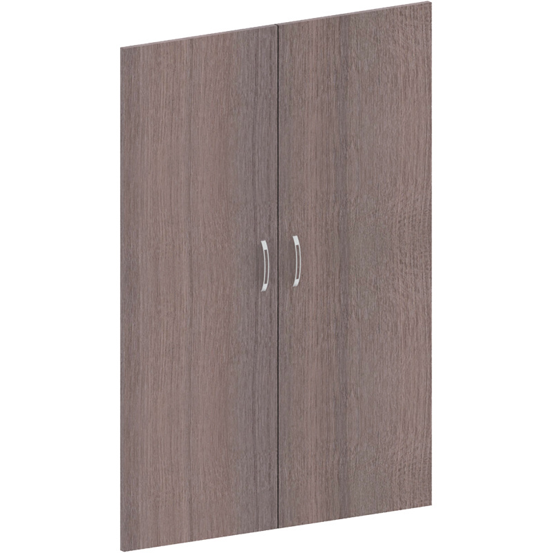 Изображение товара Двери средние Easy Director Easy to lead 2 шт дуб шамони тёмный 1176х844х18 мм