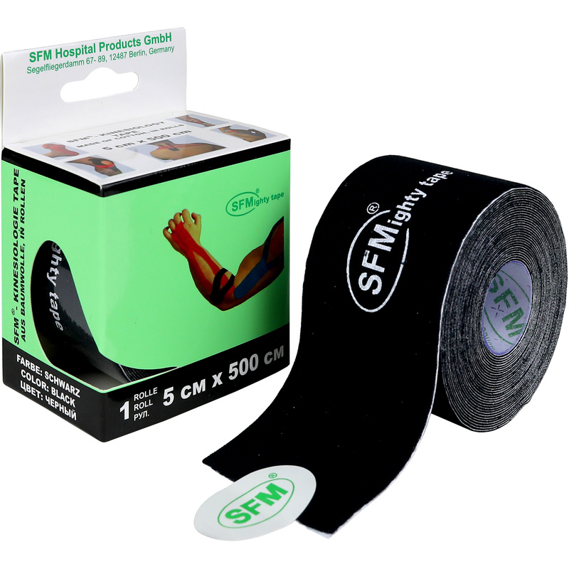 Изображение товара Кинезио тейп SFM хлопковая основа 5x500 см Германия