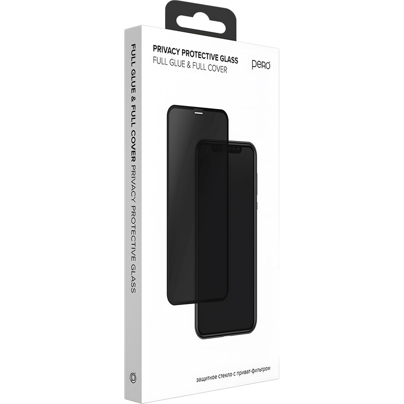 Изображение товара Защитное стекло Pero для Apple iPhone 16 6.1 с олеофобом и твёрдостью 9H
