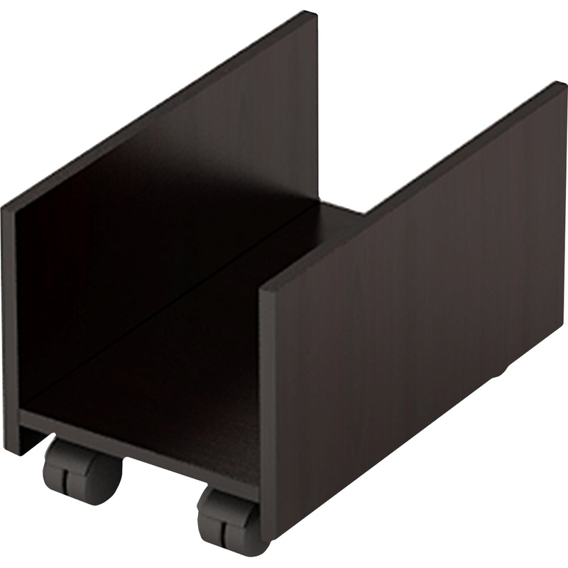 Изображение товара Подставка под системный блок на колёсах 6Т.010 венге 270х450х280 мм