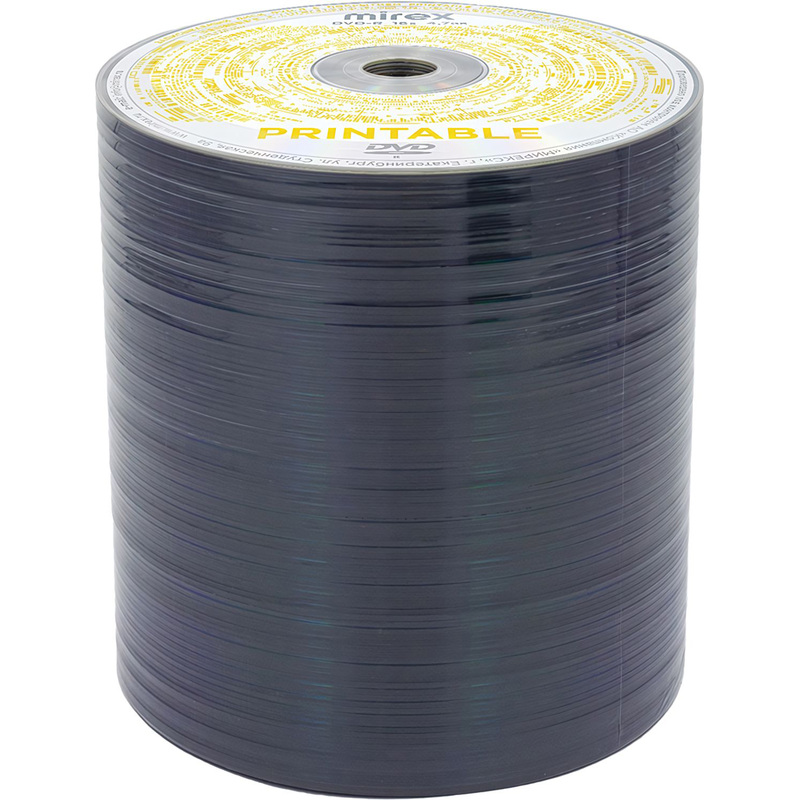 Изображение товара Диск DVD-R Mirex 4.7 ГБ 16x bulk UL130088A1T 100 штук упаковка