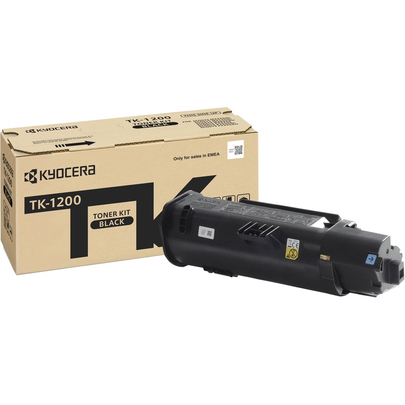 Изображение товара Картридж лазерный Kyocera TK-1200 оригинальный черный для ECOSYS M2235dn и других моделей