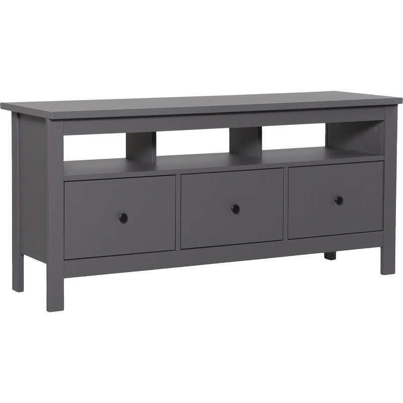 Изображение товара Тумба ГУД ЛАКК Сага серый 1312х414х622 мм с 3 ящиками