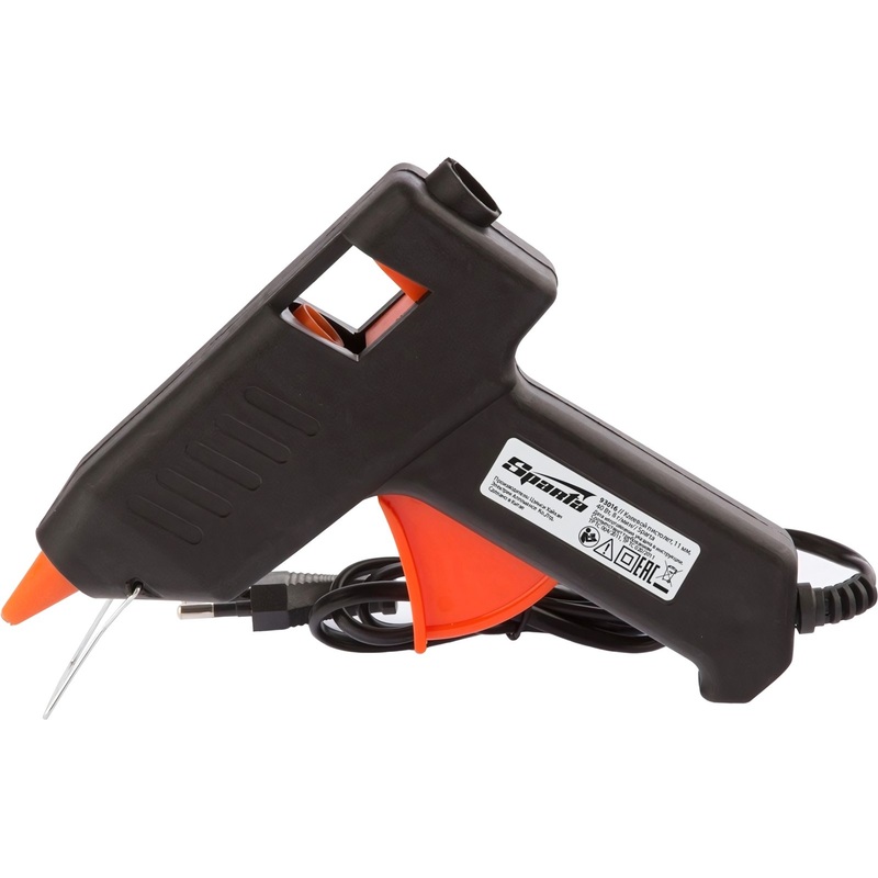 Изображение товара Клеевой пистолет сетевой Sparta 93016 для монтажа и творчества