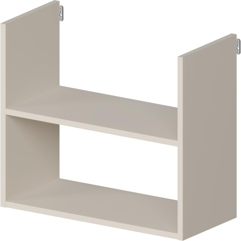 Изображение товара Настенная полка Комус Мебель Easy One кашемир 650х292х569 мм