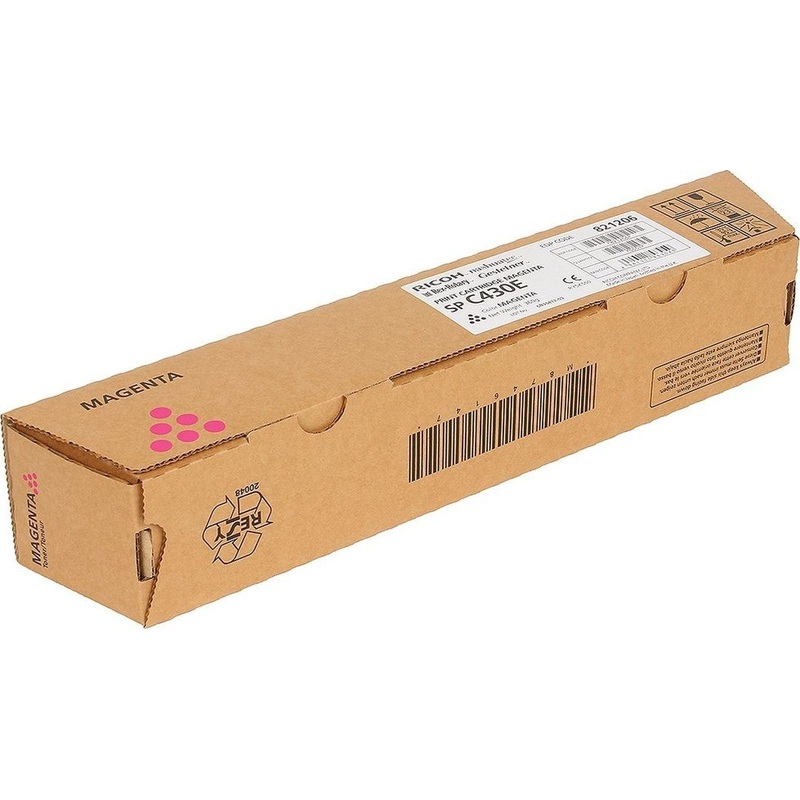 Изображение товара Тонер-картридж Ricoh SP C430E пурпурный оригинальный 24000 страниц