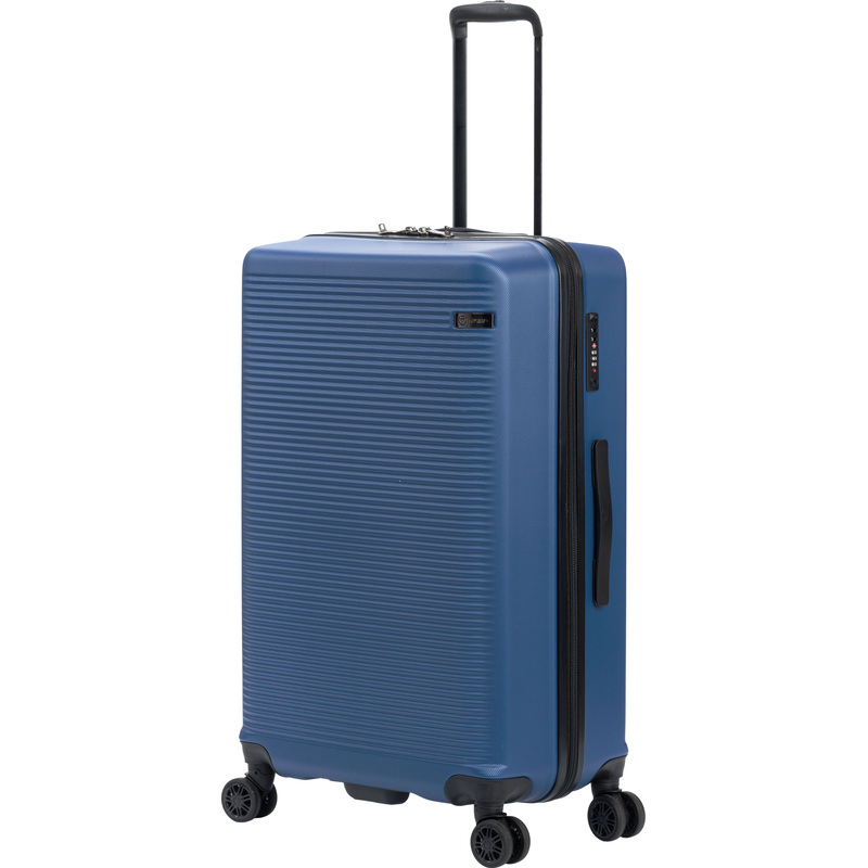 Изображение товара Чемодан Torber Caspian размер L 96 л из ABS-пластика синий