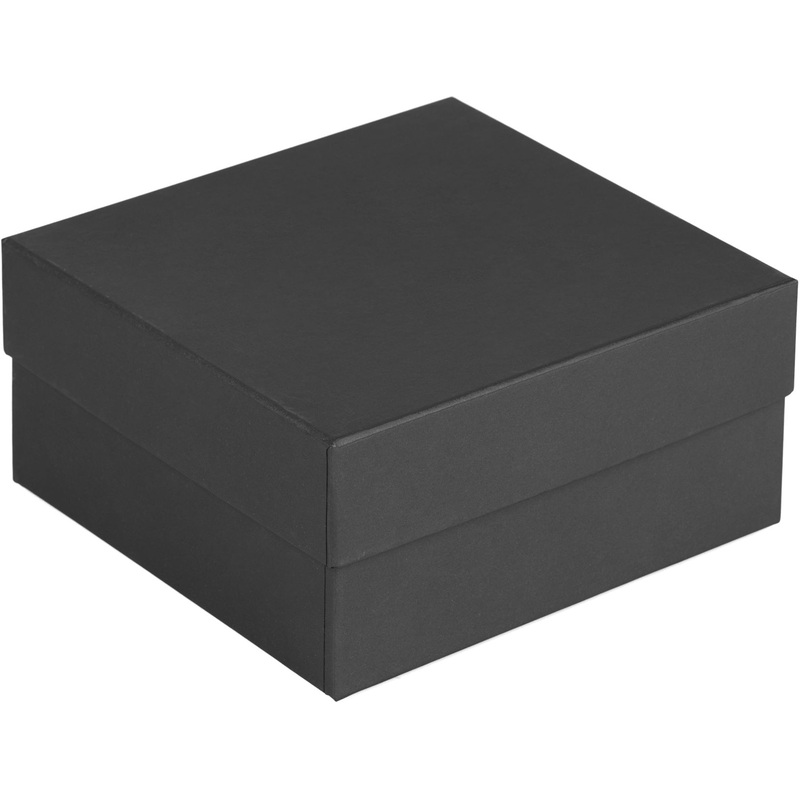 Изображение товара Коробка подарочная Satin чёрная квадратная 18.6x18.5x8.2 см