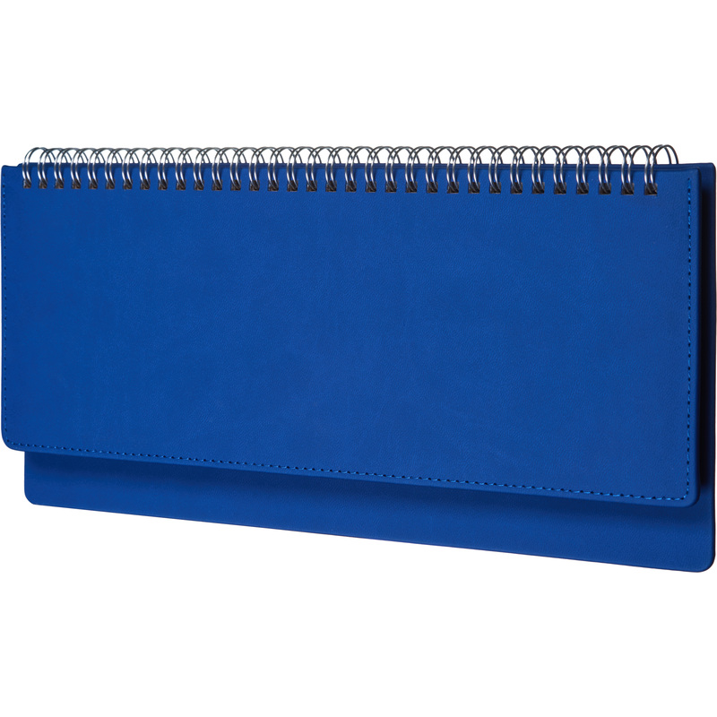 Изображение товара Планинг недатированный Attache Velvet искусственная кожа Soft Touch 305x130 мм 64 листа синий