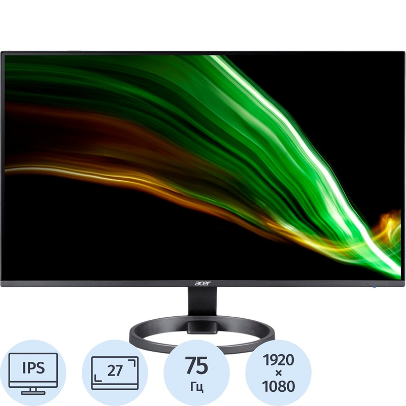 Изображение товара Монитор 27 Acer R272 (UM.HR2EE.009) Изображение товара Монитор 27 Acer R272 (UM.HR2EE.009)