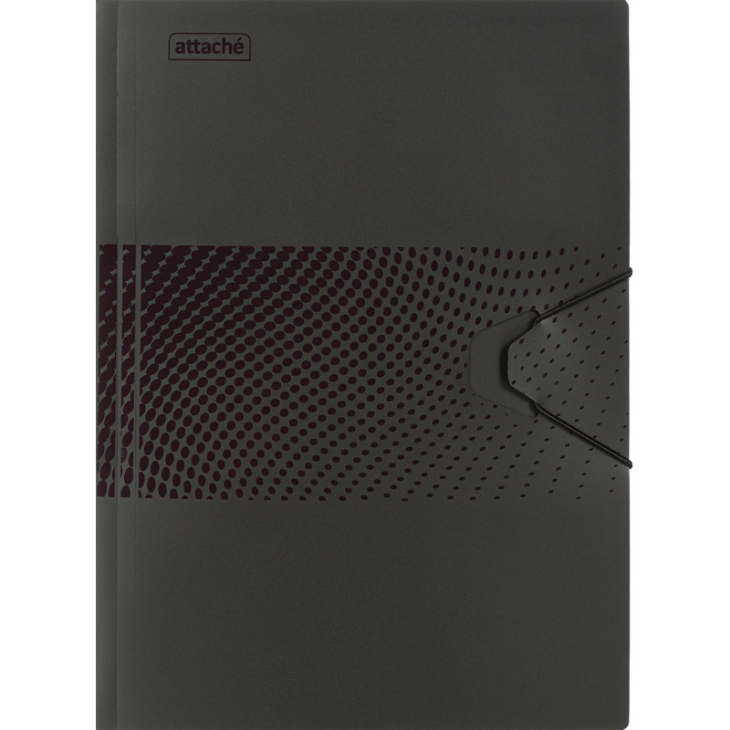 Изображение товара Папка на резинке Attache Digital А4+ 18 мм пластиковая черная