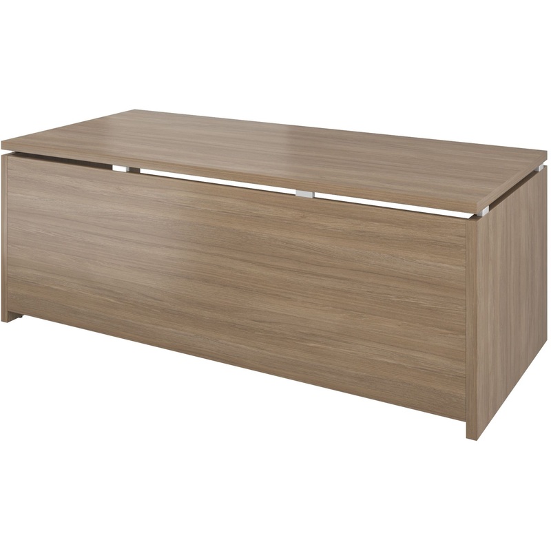 Изображение товара Стол руководителя письменный Дублин дуб кофейный