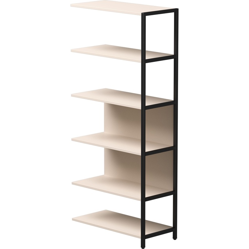 Изображение товара Полустеллаж для документов EVO 254H009GU9005 кашемир/чёрный 805х385х1840 мм