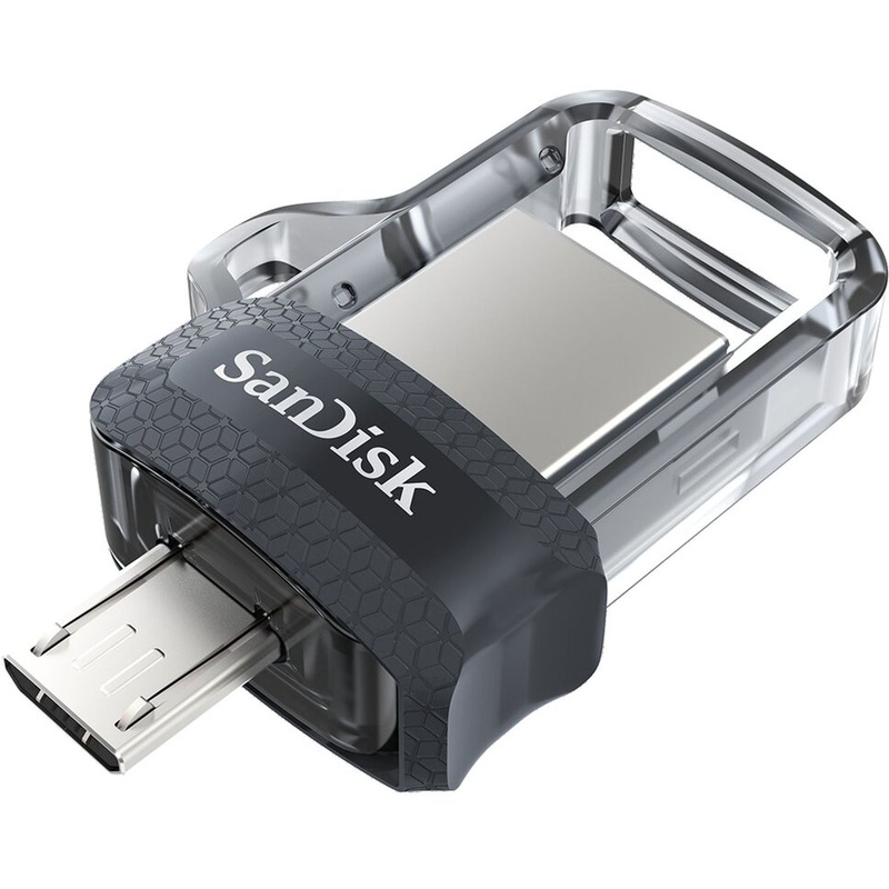 Изображение товара Флеш-память USB 3.0 micro USB 64 ГБ SanDisk Ultra Dual Drive (SDDD3-064G-G46)