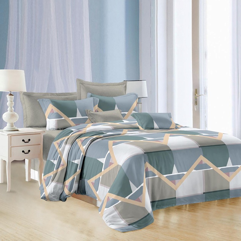 Изображение товара Комплект постельного белья Эльф Satin Collection Эверест евро микросатин 70x70 см