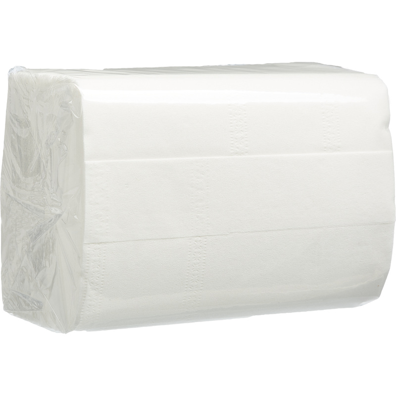 Изображение товара Бамбуковые двухслойные бумажные салфетки СД10 N4 20x15,5 белые 200 шт