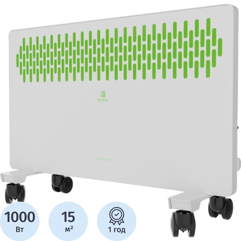 Изображение товара Конвектор Royal Clima REC-FRWG1000M белый 1000 Вт с терморегулятором