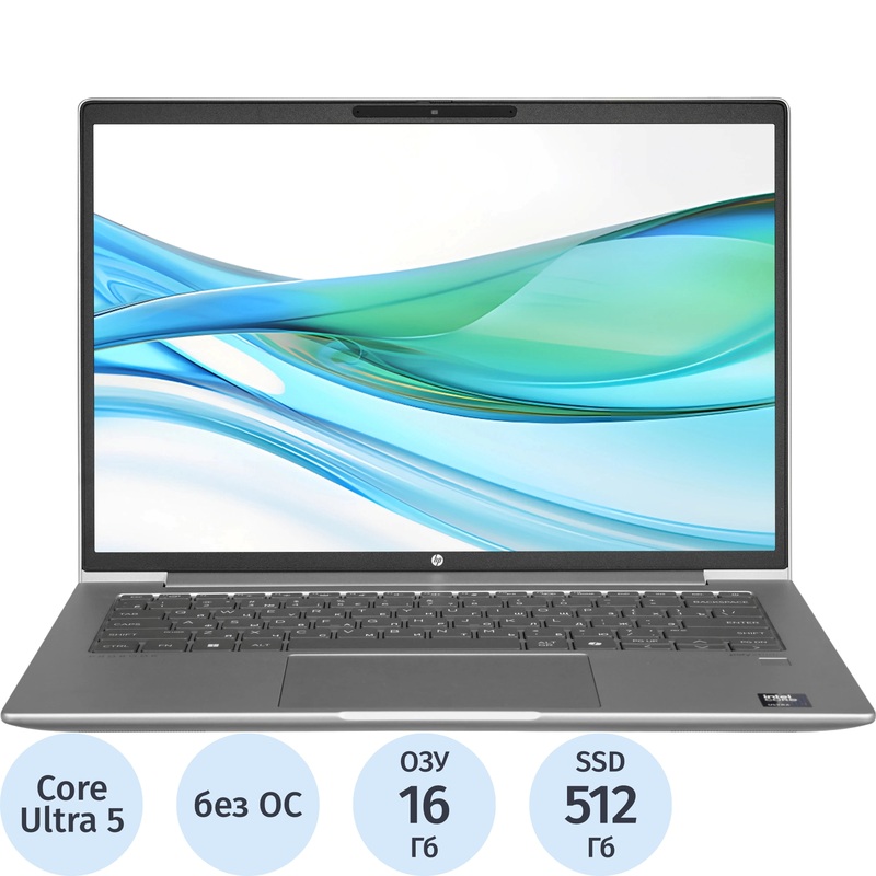 Изображение товара HP ProBook 440 G11 14" серебристый ноутбук Core Ultra 5 16ГБ SSD 512ГБ