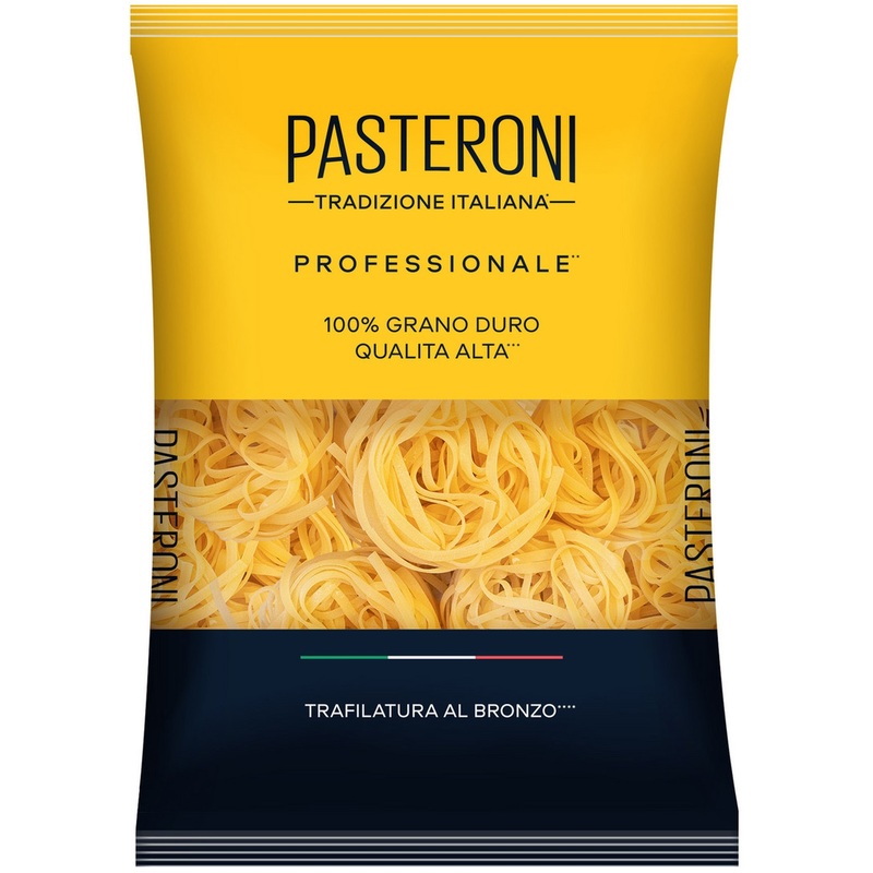 Изображение товара Макароны Pasteroni Professionale Феттучини гнёзда из твёрдых сортов пшеницы 350 г