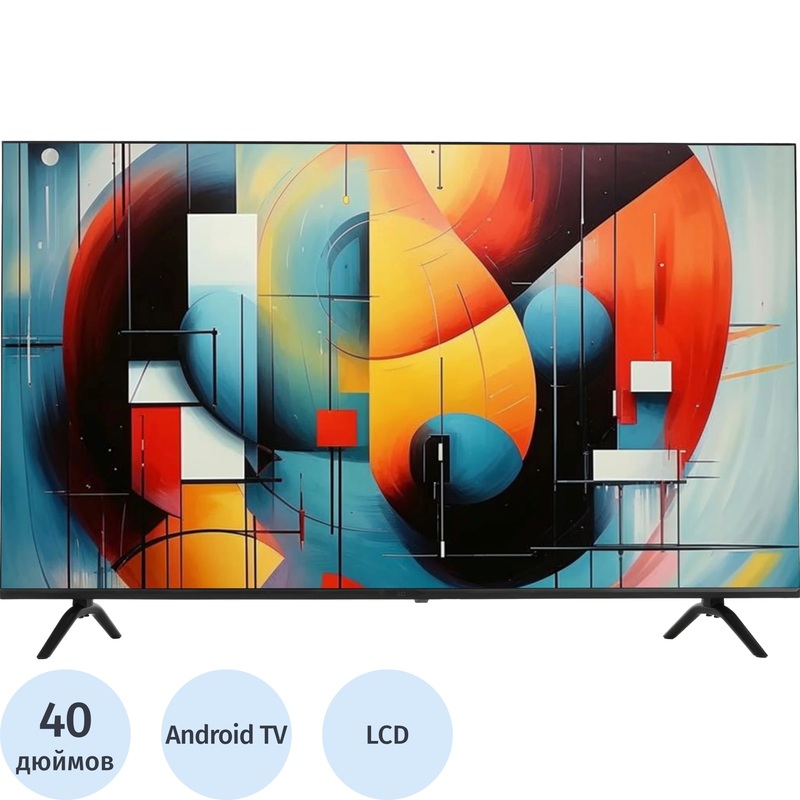 Изображение товара Телевизор 40 BQ 40F32B Full HD Smart TV Wi-Fi Россия