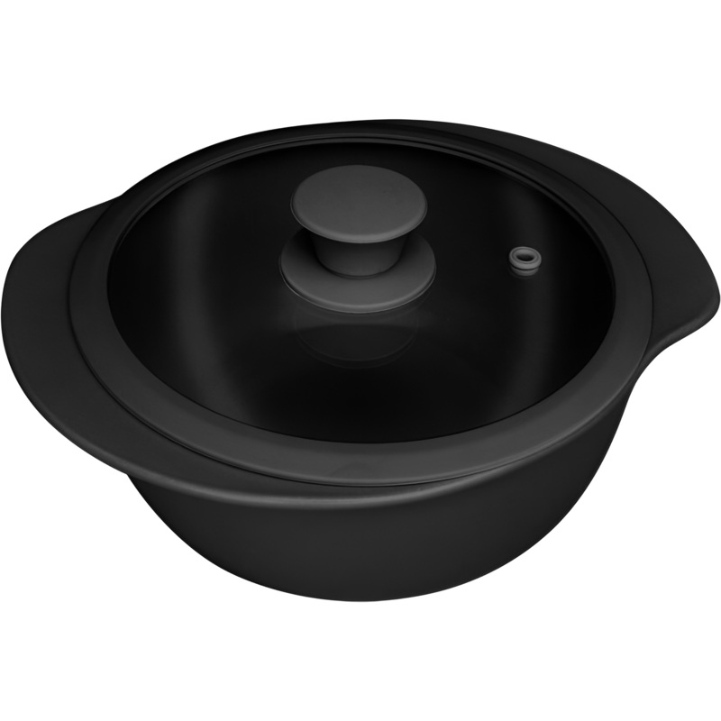 Изображение товара Кастрюля Oxford Nanquim 2.3 л керамика с крышкой для различных плит