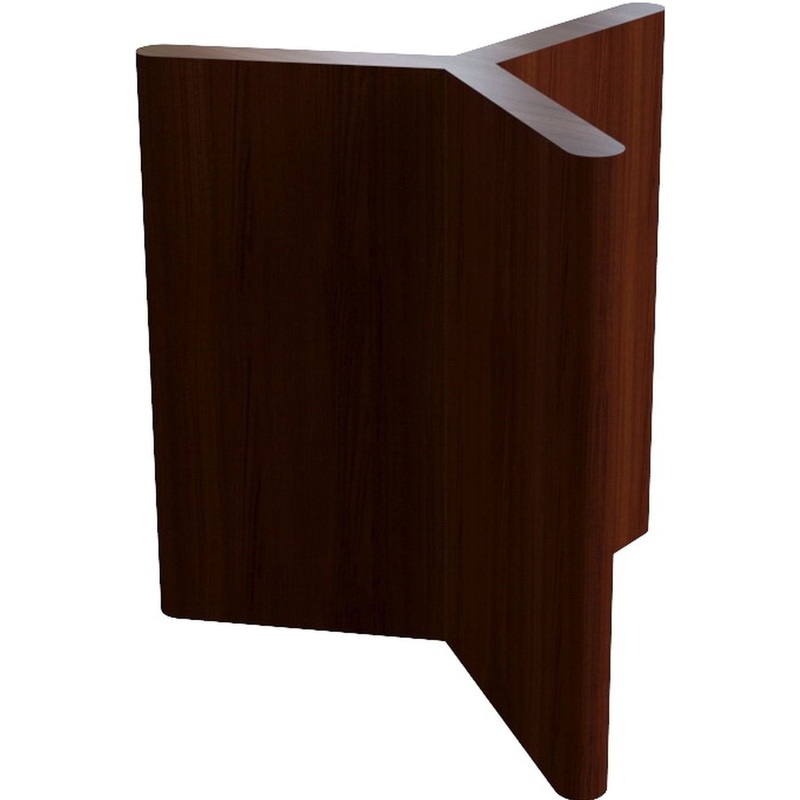 Изображение товара Стол для переговоров Sorbonne промежуточная орех тёмный 650x711x715 мм