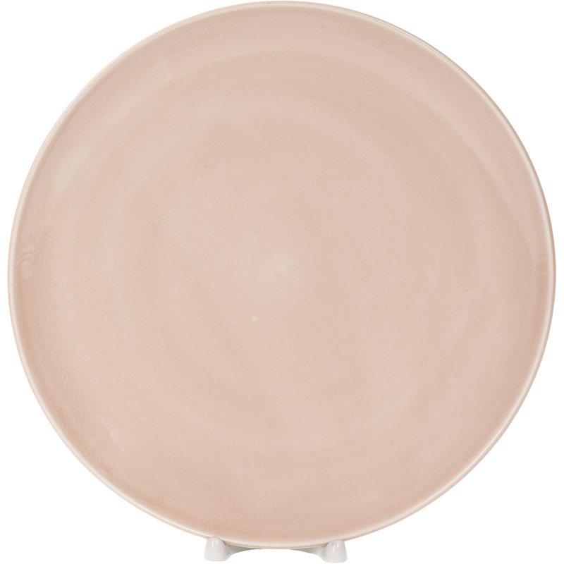 Изображение товара Тарелка обеденная Samold Mabel фарфор 26 см розовая/белая (4 штуки в упаковке)