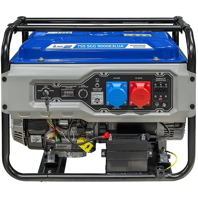 Изображение товара Генератор бензиновый ТСС SGG 9000E3LUA 8-9 кВт профессиональный