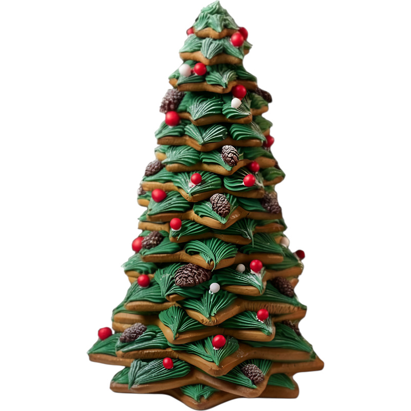 Изображение товара Праздничный пряник Ёлка Медовая красавица 2350 г для новогоднего украшения и угощения