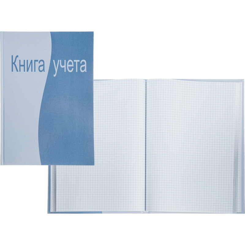 Изображение товара Книга учета 96 листов А4 в клетку Attache с жесткой обложкой