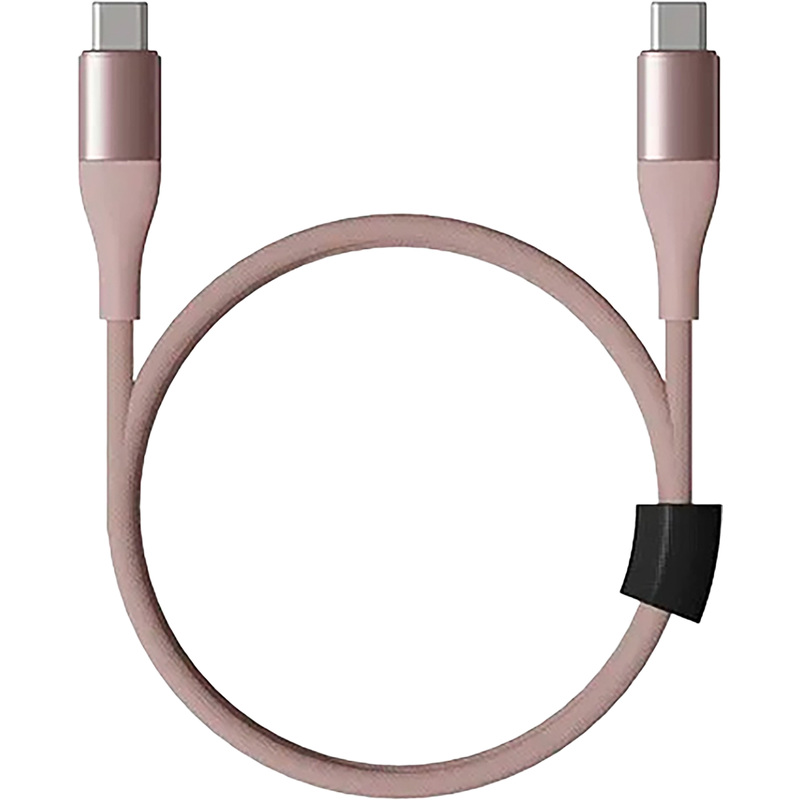 Изображение товара Кабель Solove USB Type-C 1 метр (DW3 Pink RUS) для зарядки и синхронизации