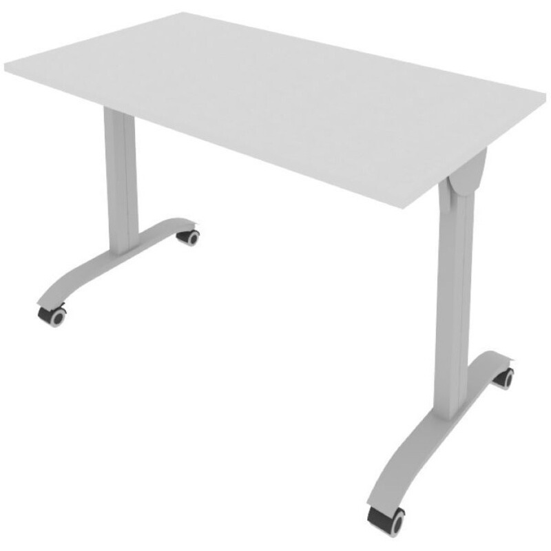 Изображение товара Секция стола для переговоров СМ3 прямая серый 1200x650x757