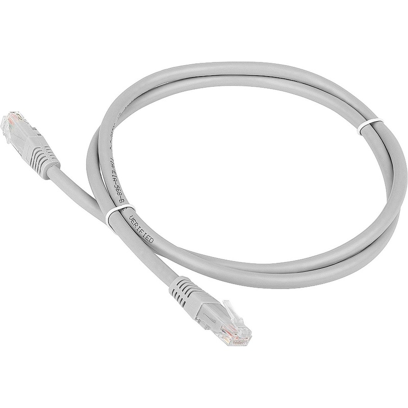 Изображение товара Патч-корд витая пара TWT TWT-45-45-0.5/6-GY cat 6 0.5 м серый