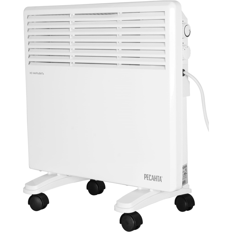 Изображение товара Уценка. Конвектор Ресанта ОК-1000 белый (1000 Вт, с терморегулятором, 67/4/1)