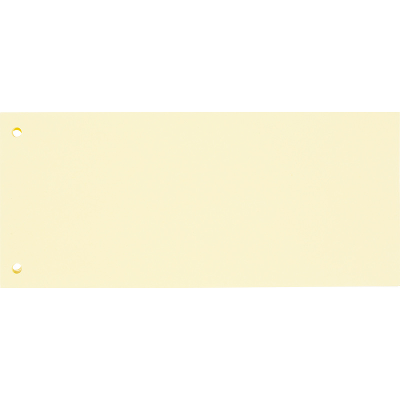 Изображение товара Разделители листов Комус 100 штук по цветам 105x240 мм плотный картон