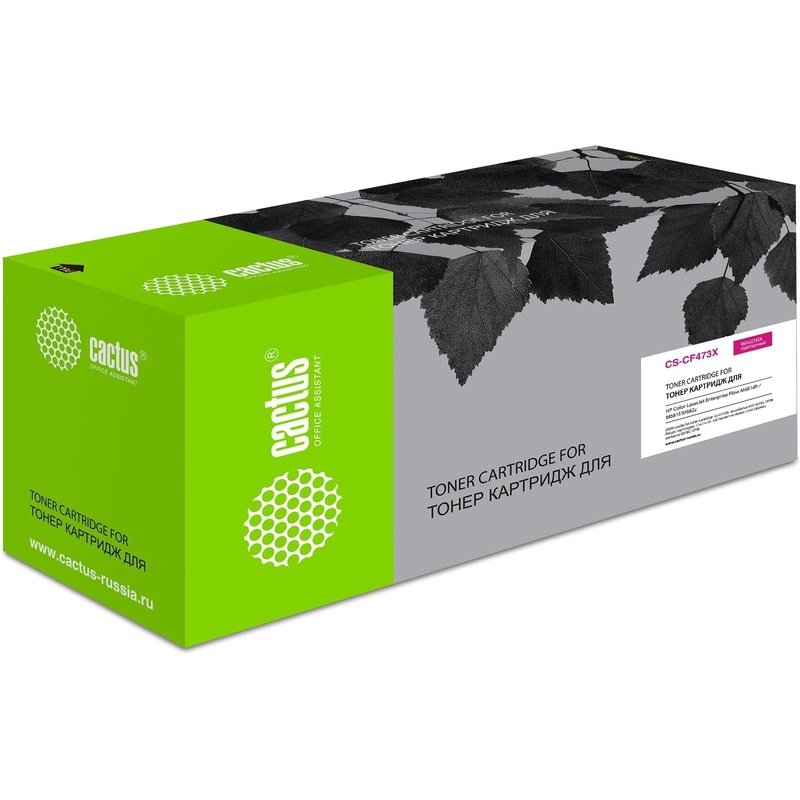 Изображение товара Картридж лазерный Cactus CS-CF473X M2540 пурпурный совместимый принтер Kyocera