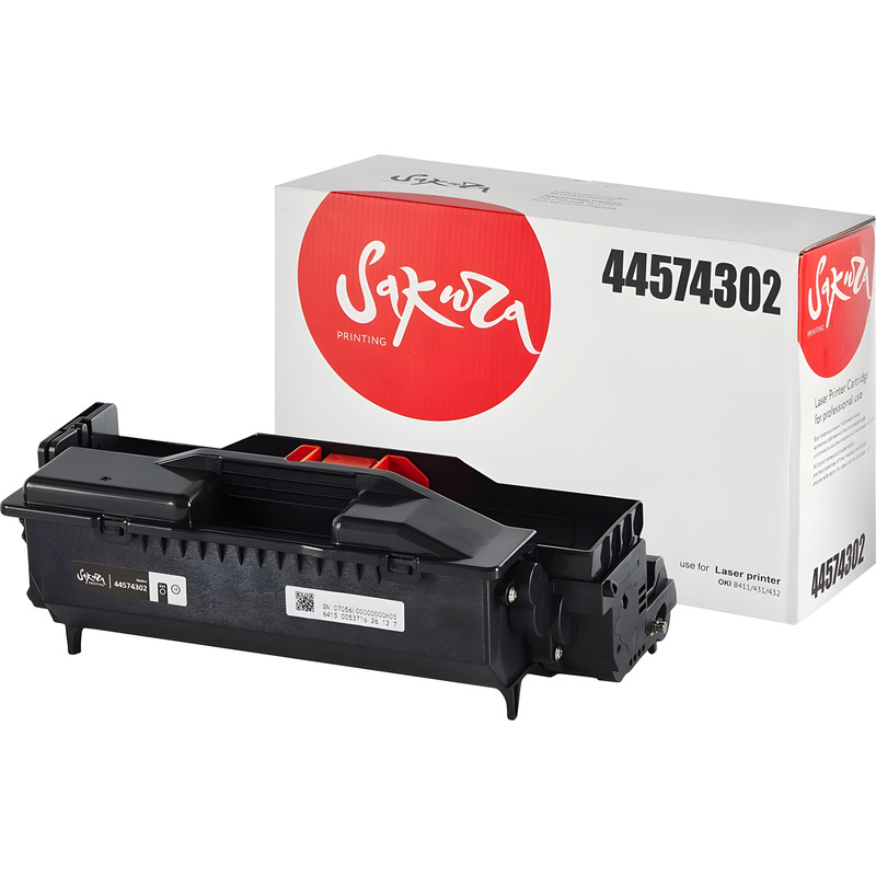 Изображение товара Фотобарабан Sakura 44574302 SA44574302 для Oki черный совместимый