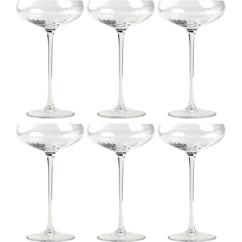 Изображение товара Бокал для шампанского MGline стеклянный 260 мл (6 штук в упаковке)