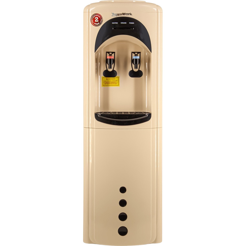 Изображение товара Кулер для воды Aqua Work 17LR бежевый нагрев и охлаждение напольный