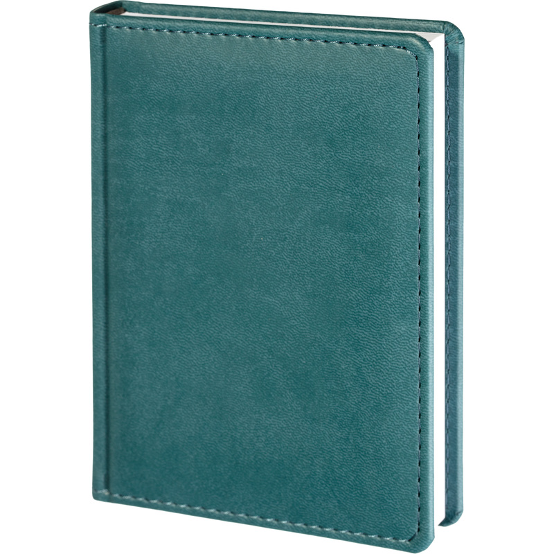 Изображение товара Ежедневник недатированный Attache Сиам А6 176 листов бирюзовый качественный брендированный блокнот