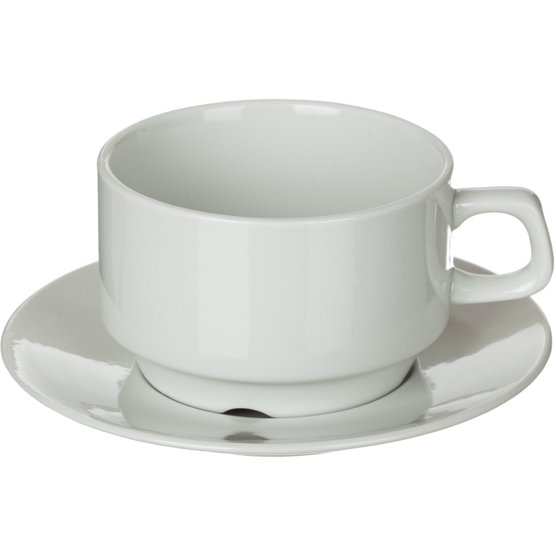 Изображение товара Дулевский фарфоровый набор чайная пара 250 мл 2 предмета Россия