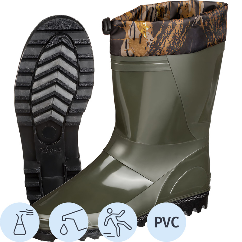 Изображение товара Рабочие мужские сапоги 141/01 из ПВХ и водоотталкивающей ткани 45 размер