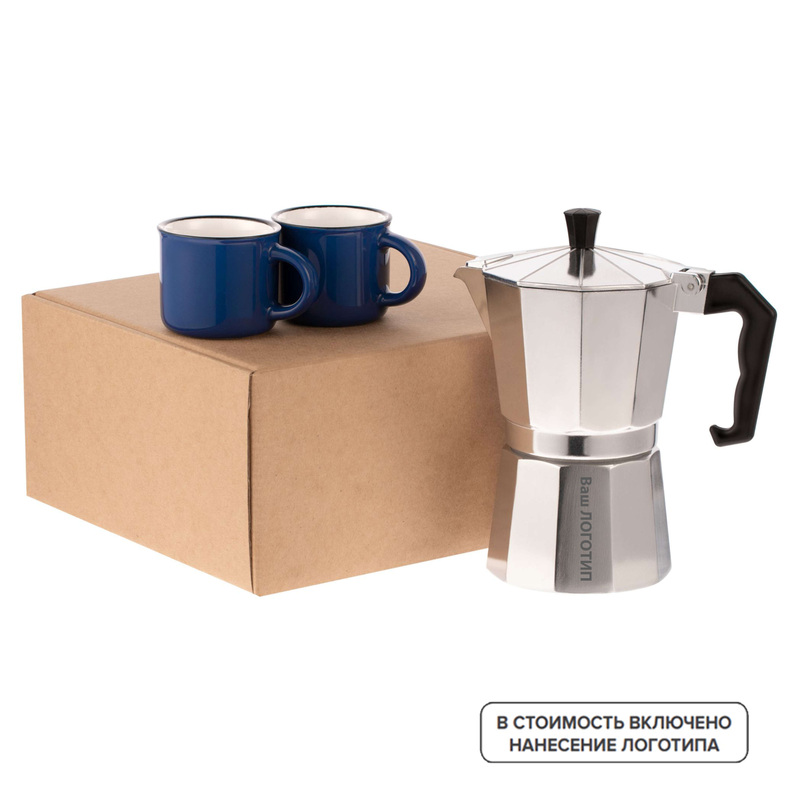 Изображение товара Кофейный набор Dacha с гравировкой для 2 персон, 10 штук в упаковке