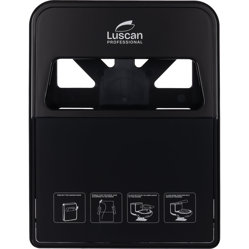 Изображение товара Диспенсер для покрытий на унитаз Luscan Professional Etalon V4 пластик чёрный