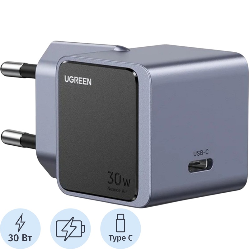 Изображение товара Сетевое зарядное устройство Ugreen X503 30 Вт (35041_)