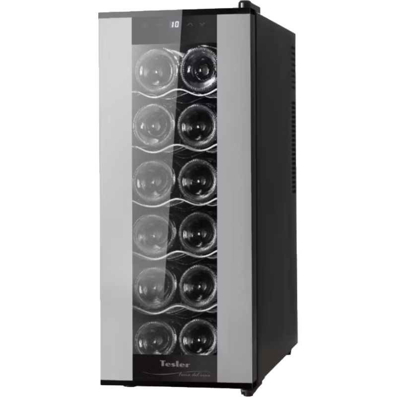 Изображение товара Винный шкаф Tesler WCV-120 30л чёрный для хранения и охлаждения винных бутылок